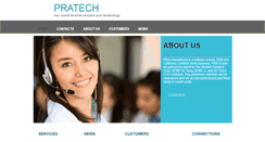 Desktop Screenshot of pratech.com